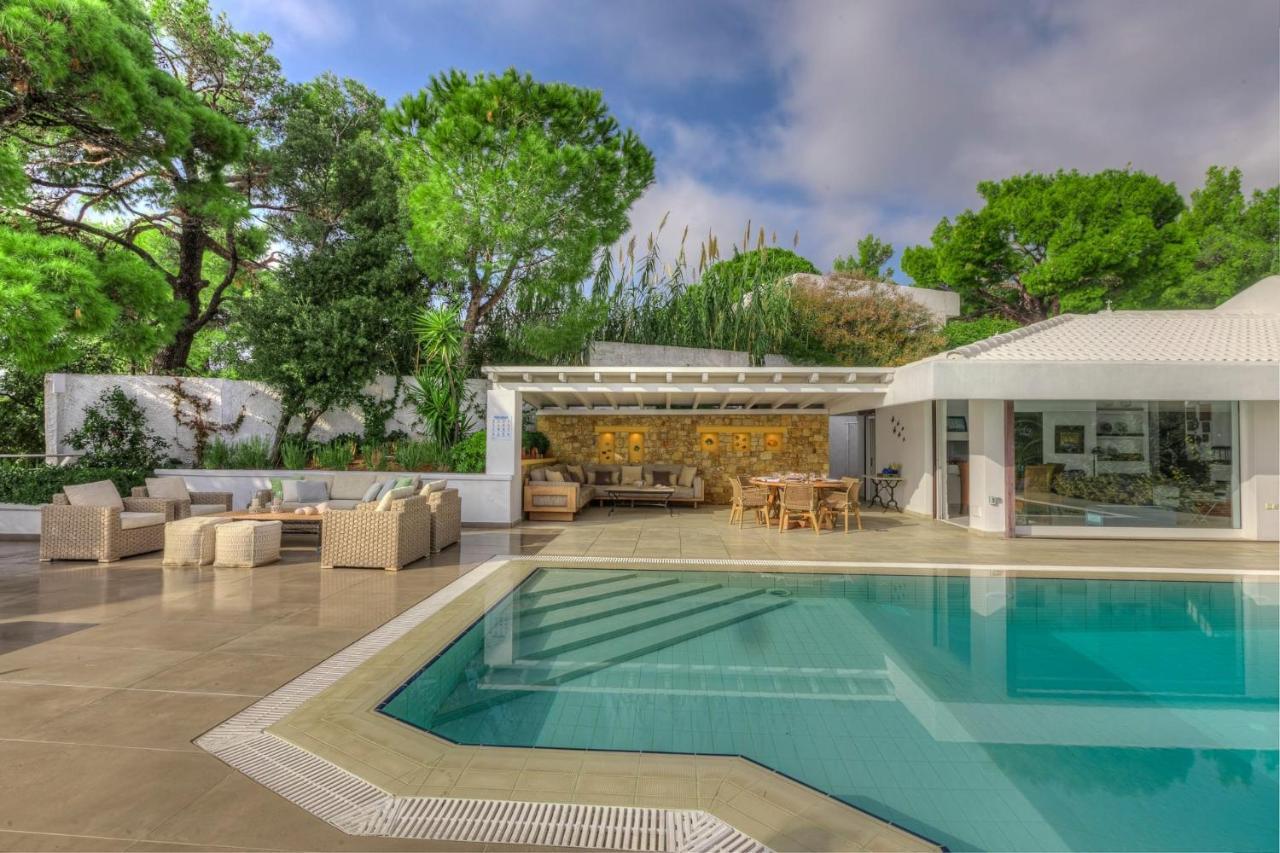 Super Luxury Skiathos Villa Seven Stunning Bedroom Suites Villa Daphne Achliades Achladies  Екстериор снимка
